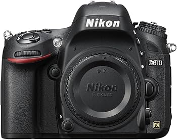Amazon.com : Nikon D610 24.3 MP CMOS FX-Format Digital SLR Camera